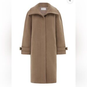 Zavi Pecan Recycled Wool Coat